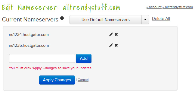 การจัดการ Domain Name